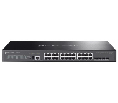 L3 Omada 24× Cổng Gigabit RJ45 và 4× Khe cắm SFP+ 10 Gbps
